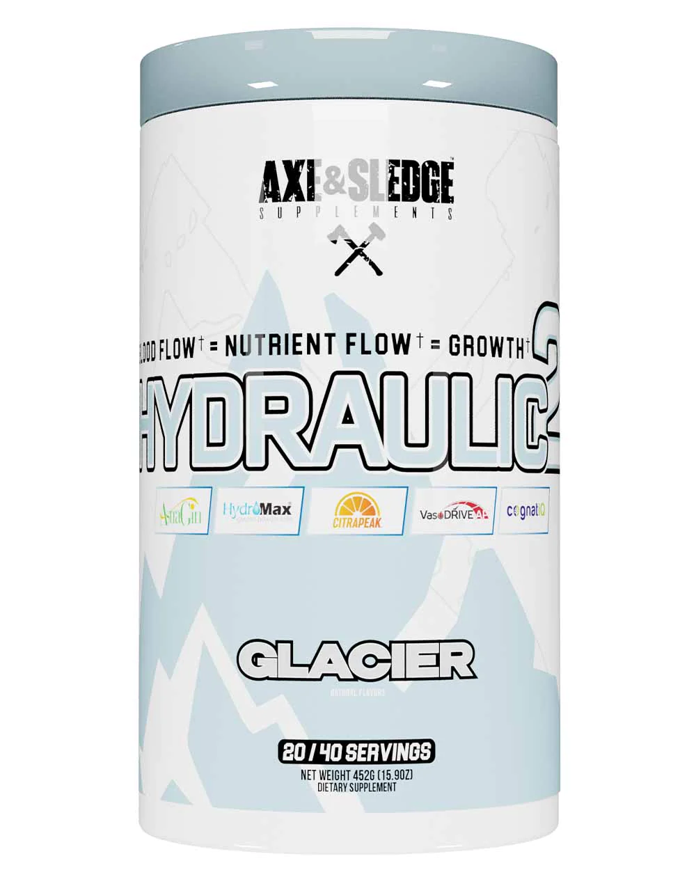 Axe & Sledge Hydraulic V2 Glacier 2040 Servings by Axe and Sledge