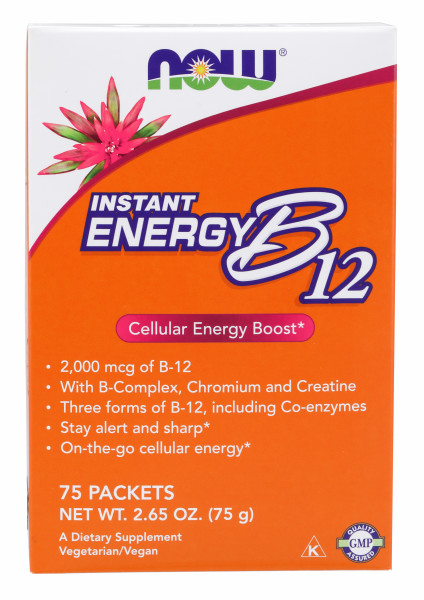 Now Foods B-12 Instant Energy B12 - 75 Packs