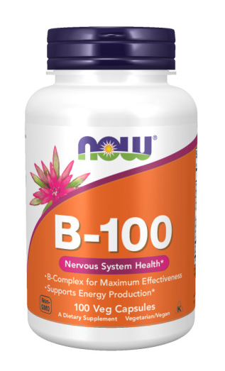 Now Foods B-100 - Vitamin B Complex - 100 Cap