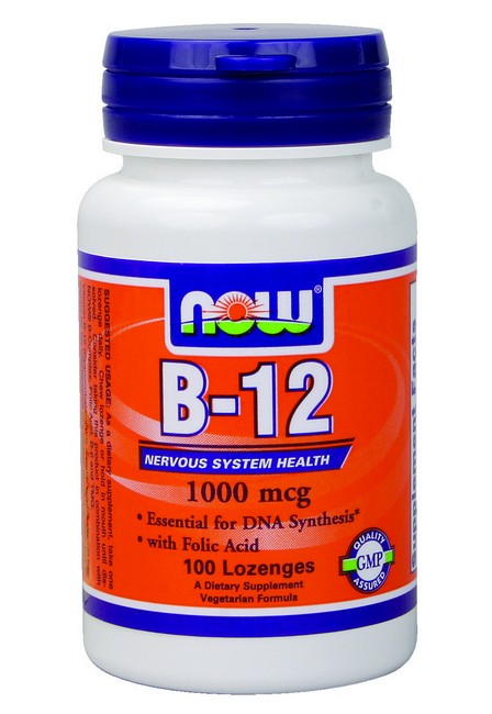 Now Foods B-12 1000 Mcg Lozenges - 100 Lozenges