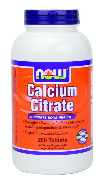 Citrate de calcium - Now Foods
