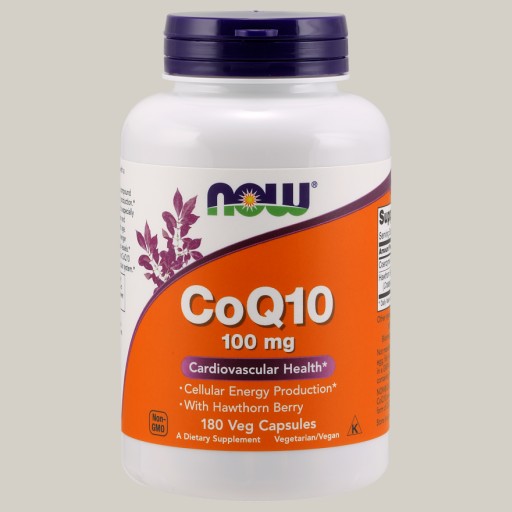 Now Foods CoQ10 100 Mg with Hawthorn Berry 180 Cap
