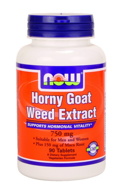 Now Foods Horny Goat Weed Extract 90 Tab 6380