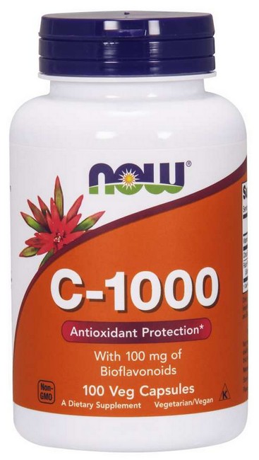 Now Foods Vitamin C 1000 Mg Capsules 100 Cap