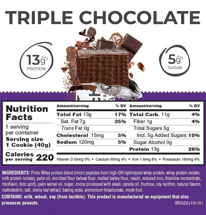Power Crunch Bar Triple Chocolate 12 Bars by Power Crunch Bars
