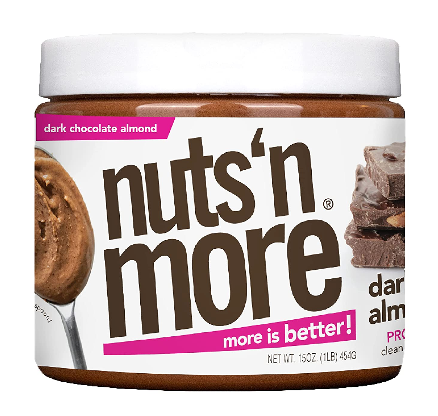 Nuts n More Dark Chocolate Almond Butter 15 Oz by Nuts 'n More