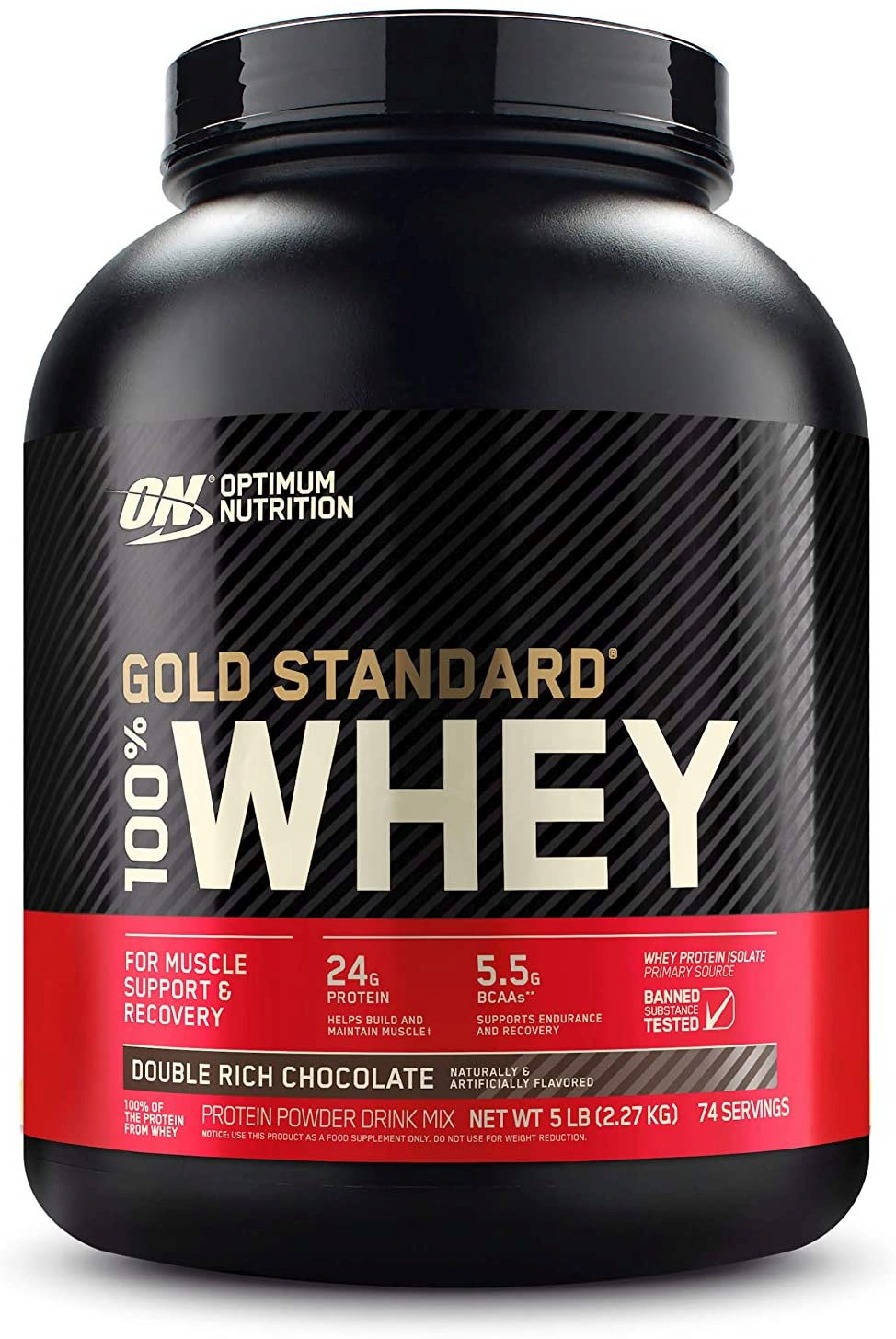 Optimum Nutrition 100% Whey Gold Standard Chocolate (Dbl Rich Choc 