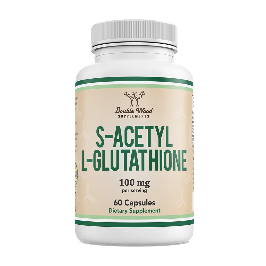 Double Wood Supplements S-Acetyl L-Glutathione 100 Mg