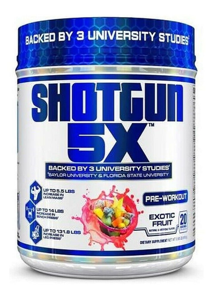 Vpx Shotgun 5x Exotic Fruit 28 Servings By Vpx Sports