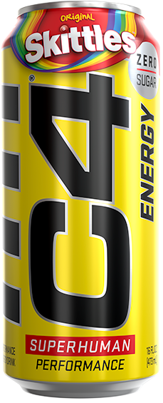Skittles x C4 Energy Drinks Release