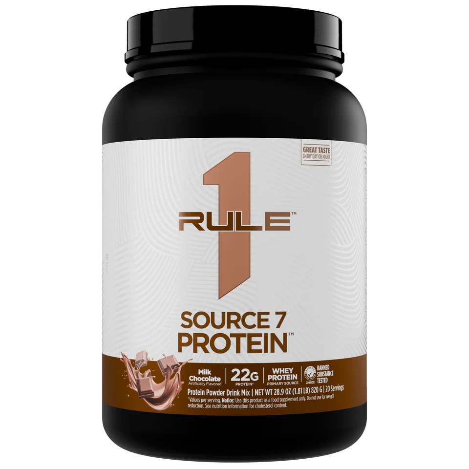 Rule 1 Source 7 Multi-Source Protein Blend Vanilla Ice Cream - 21 ...