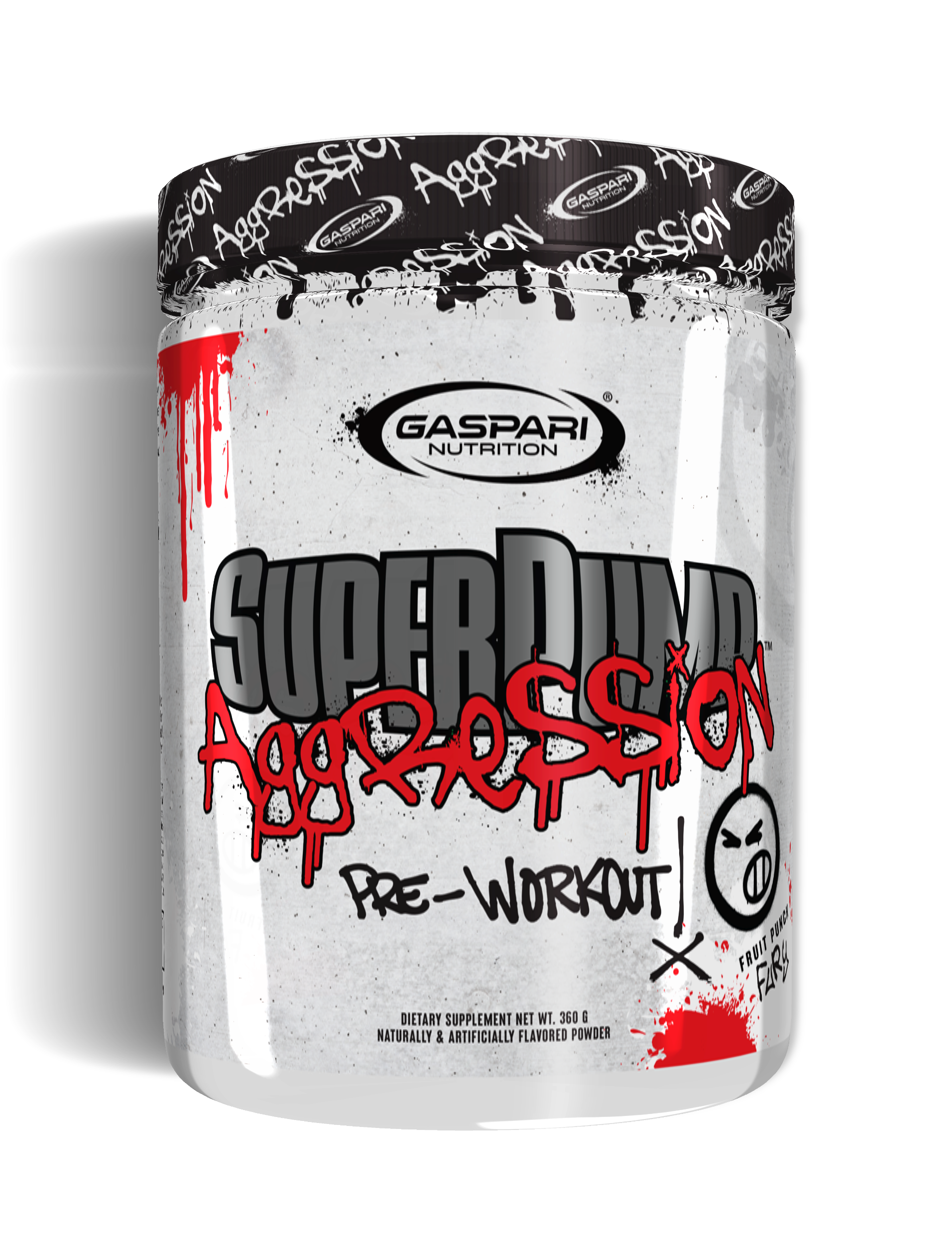 Gaspari Rapper Gaspari Nutrition SuperPump Aggression Fruit Punch - 40/20 Servings