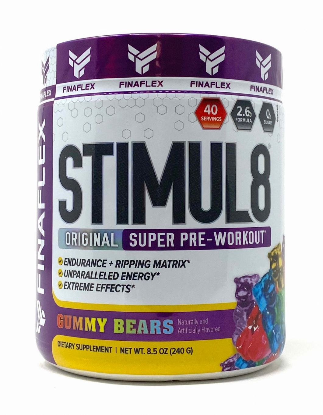 Finaflex Stimul8 Gummy Bears 40 Servings