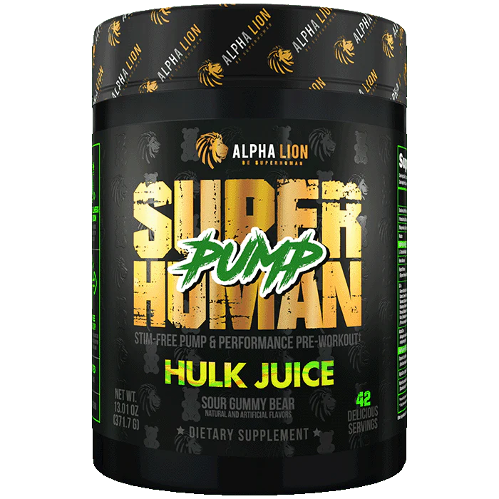 Alpha Lion SuperHuman Pump Hulk Juice 42 Servings