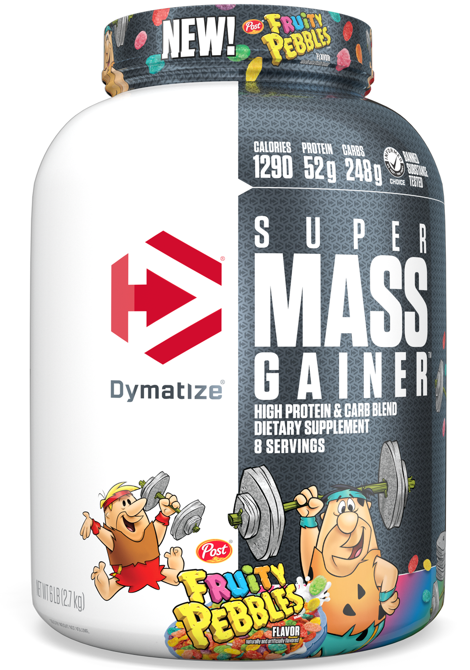 Dymatize Super Mass Gainer Fruity Pebbles - 6 Lb