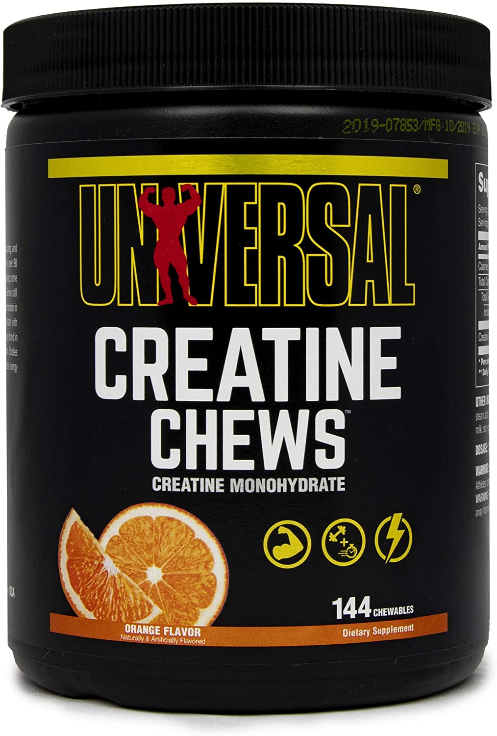 Universal Creatine Chews Orange - 144 Chew by Universal Nutrition & Animal