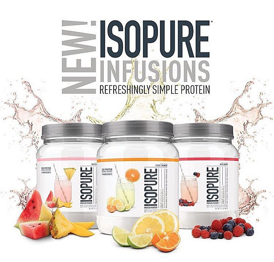 ISOPURE INFUSIONS™  LIGHT FRUIT FLAVORED PROTEIN POWDER