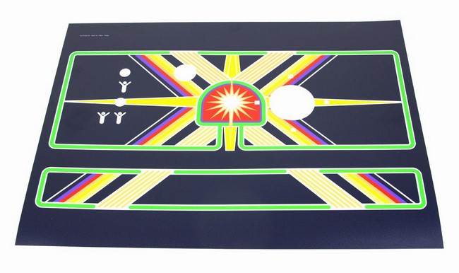 Centipede Mini/Caberet Control Panel Overlay