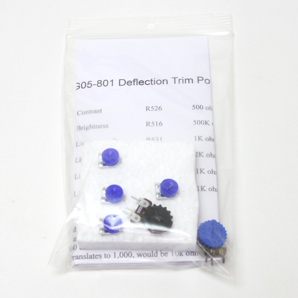 Electrohome G05801 Potentiometer Kit