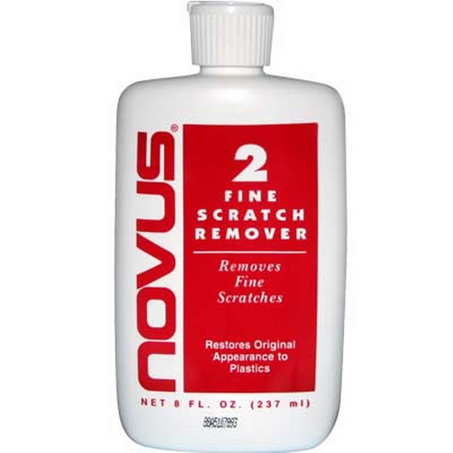 Novus 2 Fine Scratch Remover 240ml - Anti-Rayures Plastique Pour Phares, CD Et Surfaces Auto