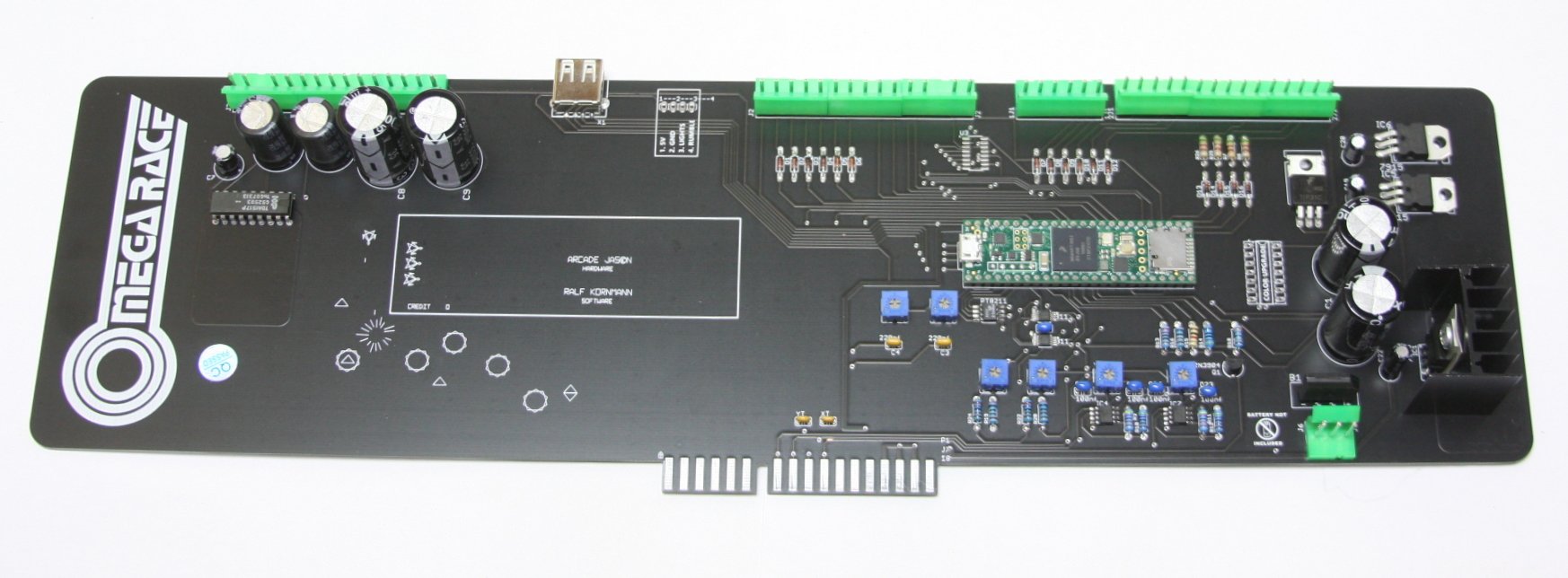 Omega Race PCB