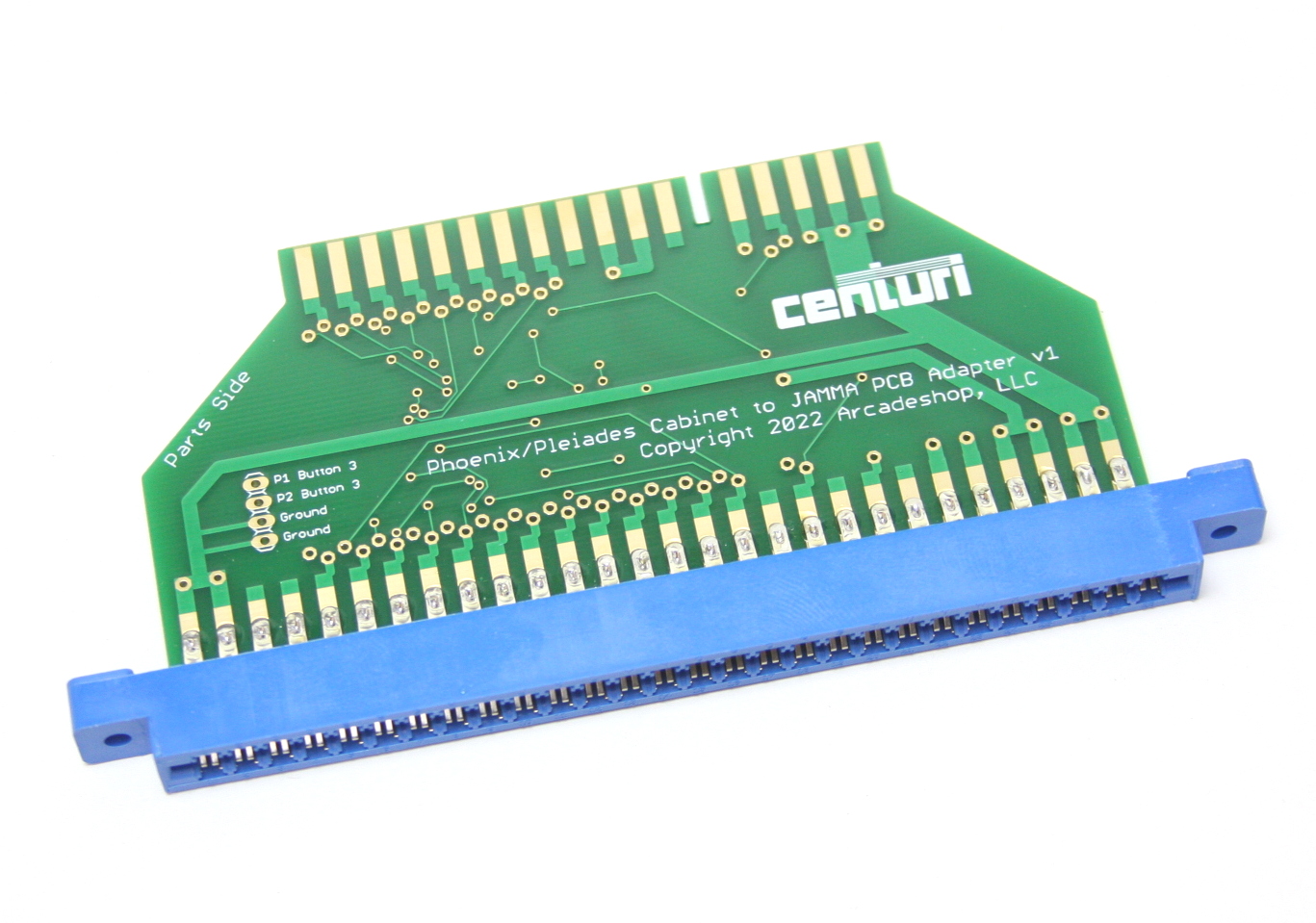 Ameyumeページ Phoenix/Pleiades Cabinet to JAMMA PCB Adapter
