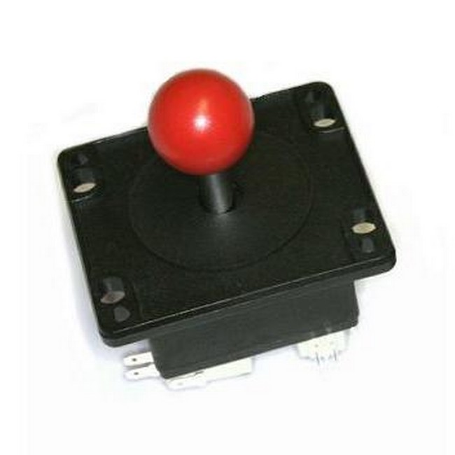 Red 4Way Ball Handle Joystick