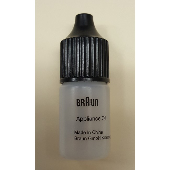 Braun Oil Bottle, Shaver