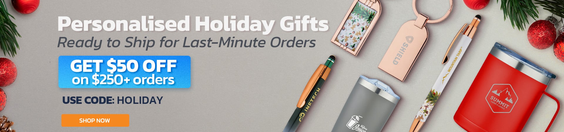 Last minute festive gifts