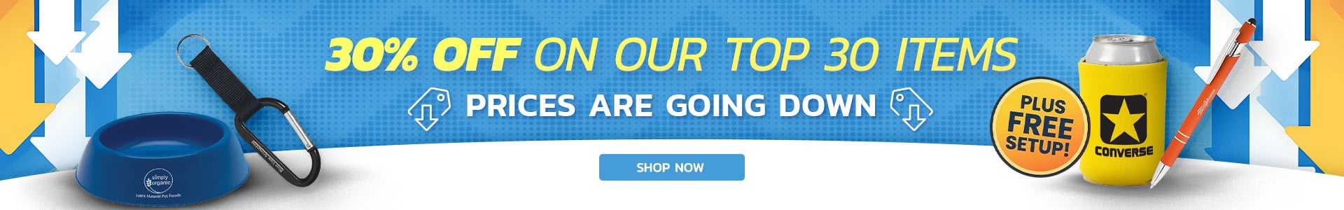 30% off on top 30 Items