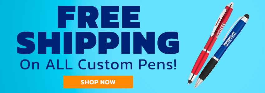 Free Shipping on Pens