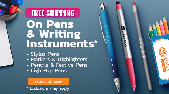 Free Shipping on Pens