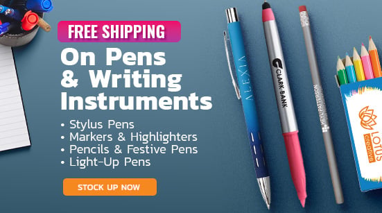 Free Shipping on Pens