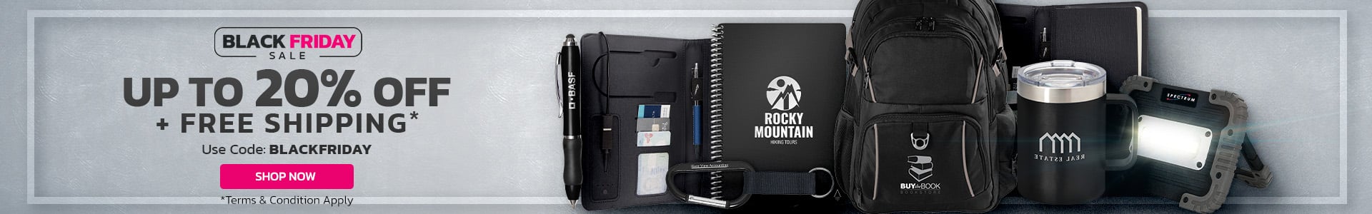 Promotional Items on sale