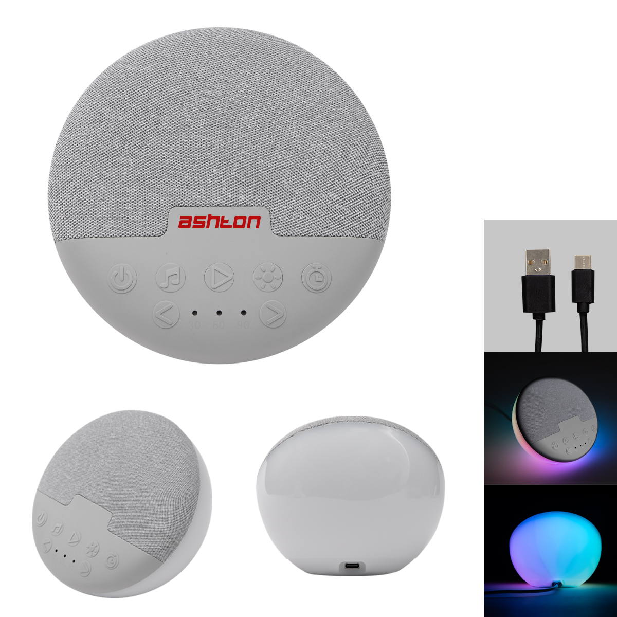 light up sound machine with eight soothing sounds