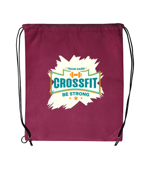 Non-Woven Drawstring Cinch-Up Backpack - Full Color Imprint | Myron ...
