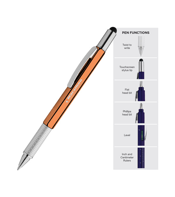 Function Pen 24Hr Rush Myron Promotional Products