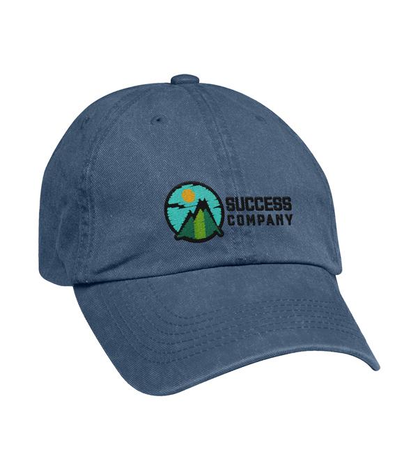 帽子 Washed 'A' Logo Hat Custom Ahead Largo Washed Twill Baseball Hat - Hexagon Patch