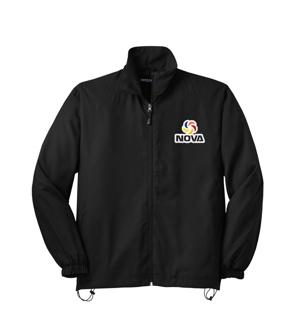 Sport-Tek Full-Zip Wind Jacket - Embroidered | Myron Promotional