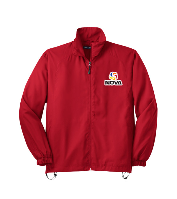 Sport-Tek Full-Zip Wind Jacket - Embroidered | Myron Promotional