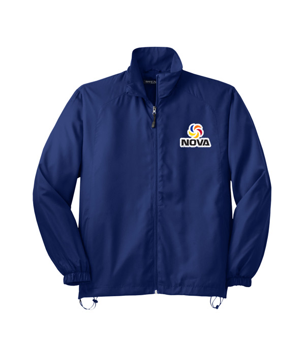 Sport-Tek Full-Zip Wind Jacket - Embroidered | Myron Promotional