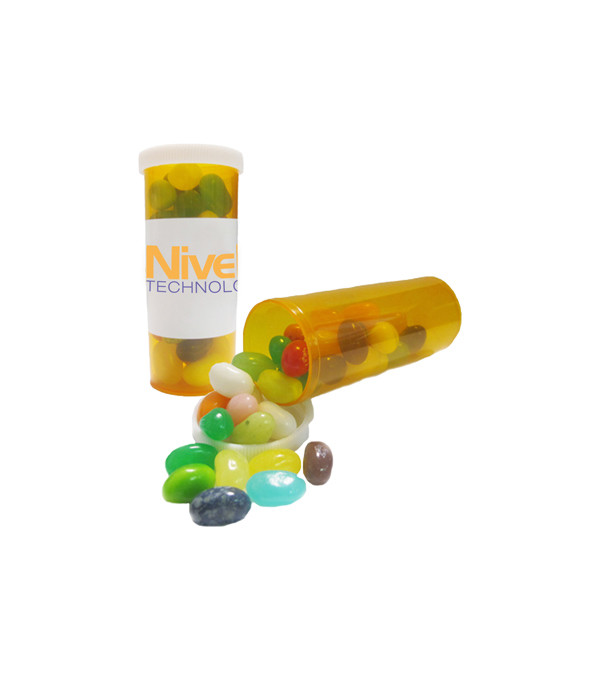 Jelly Belly 1.75 oz. Pill Bottle | Myron Promotional Products